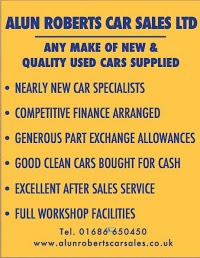 Alun Roberts Car Sales Ltd 538943 Image 1